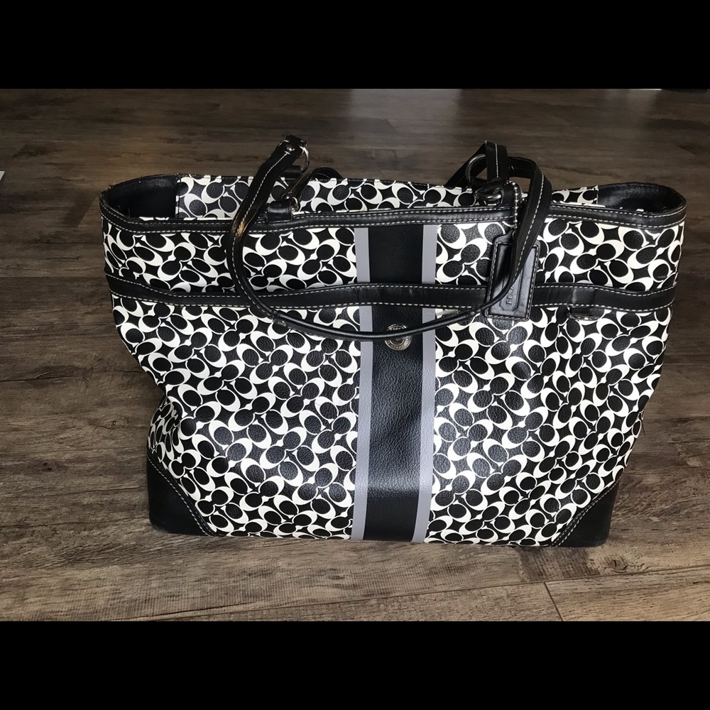 Authentic Coach Diaper Bag